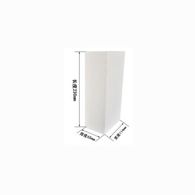 ความร้อน 1000-1550 เซลเซียส กระเบื้องอัดไฟอุตสาหกรรม ที่มีความทนทานต่อการบดสูง