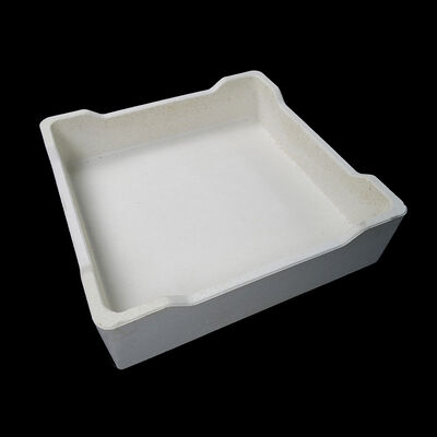 การเผาไหม้ Cordierite Mullite Sagger ที่มีความหนาแน่น 2.0-2.2gcm3 เฟอร์นิเจอร์เตาอบวิศวกรรมสําหรับการใช้งานที่ทนความร้อน