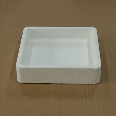 ทนความชื้นสูง ทนไฟ Sagger Corundum Mullite ปรับปรุงให้เหมาะสมกับกระบวนการโลหะ