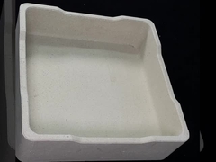 เฟอร์นิเจอร์เตาเผาที่เรียบและเรียบ มีความแข็งแรงในการบดที่อุณหภูมิสูง> 35MPA