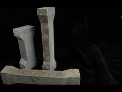 หม้อเตาอิฐรูปทรงอิฐที่มี porosity ปรากฏ 7-8% และซิลิคอนคาร์ไบด์ทนทาน