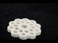 อัลลูมิเนีย เซรามิค ดิสก์ ไฟไหม้ เฟิร์นเฟอร์นิเจอร์ ทนทานการสวม ความหนาแน่นสูง