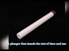 ความทนทานต่อการสกัด อุตสาหกรรม เซรามิค ปกแต่งพิสตัน อลูมิเนีย พลันเจอร์ สีเหลือง