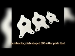 พลาตี้เซตเตอร์ปลาซิลิคอนคาร์ไบด์ไฟไหม้ สําหรับการซินเตอร์เครื่องใช้อาหาร