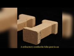 โพสเต็ปเตาอบคอร์ดิออไรท์ที่กําหนดเอง ชั้นวางเตาอบไฟที่ทนทานสําหรับเตาอบอุโมงค์