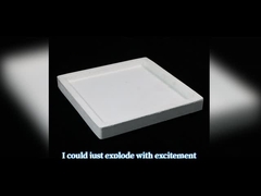 Mullite Sagger kiln tray สําหรับการยิงวัสดุแม่เหล็ก